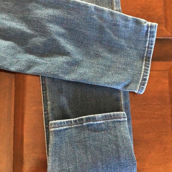 Women’s size 10 tall old navy high-rise super skinny bluejeans - Picture 2 of 11